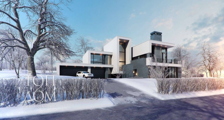 Нео конструктивизм в архитектуре коттедж