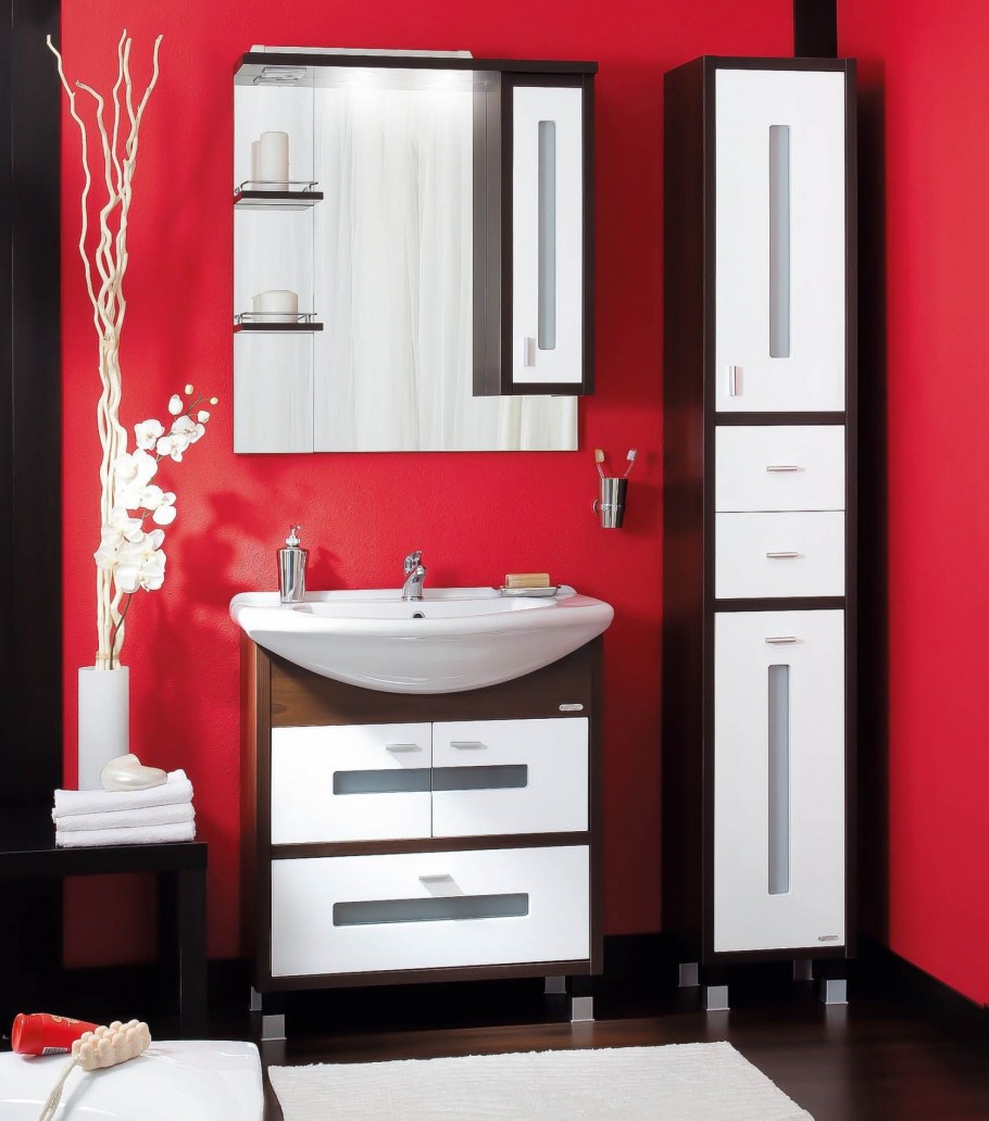 Тумба с раковиной Valente 80