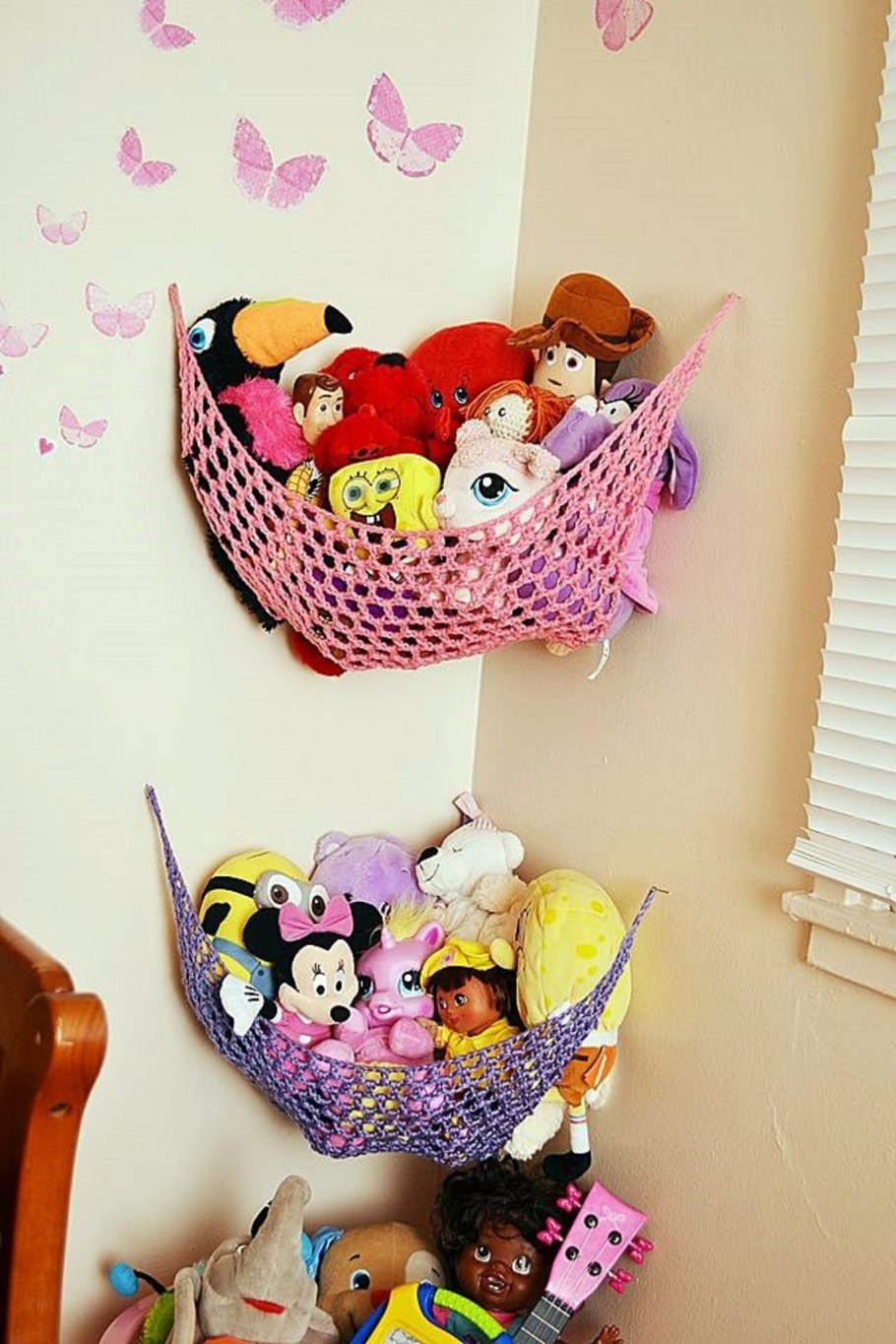 Хранение игрушек в детской