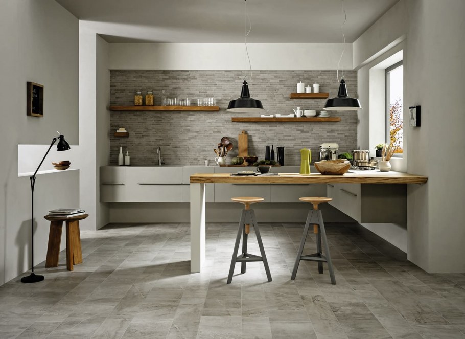 Marazzi керамогранит Blend Grey 60x60 rett