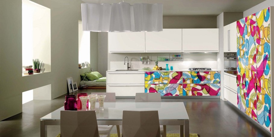 Кухня в стиле постмодернизм