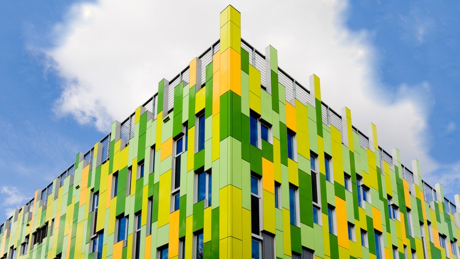 Вентилируемый фасад здания