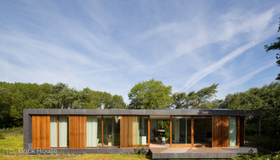 Дом в стиле лофт одноэтажный