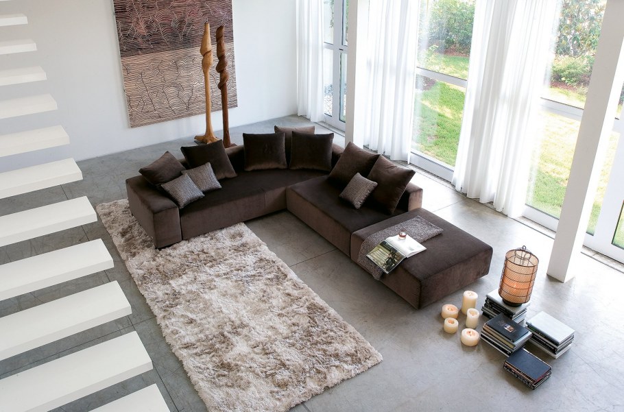 Угловой диван linea Italia