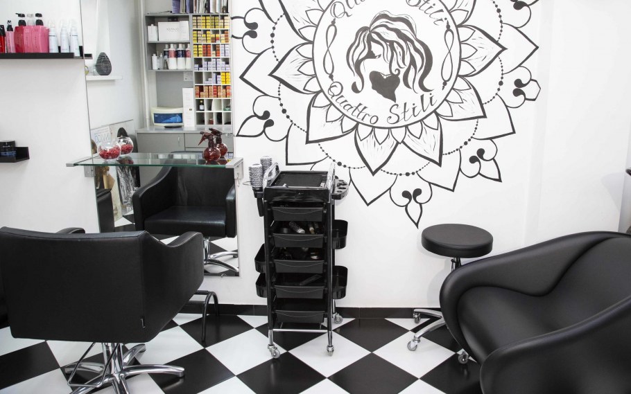 Салон красоты парикмахерский зал