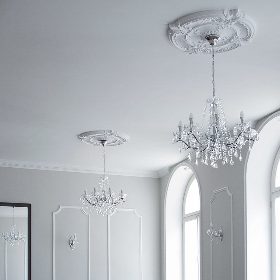 Люстра с хрусталем 3188/8 хром