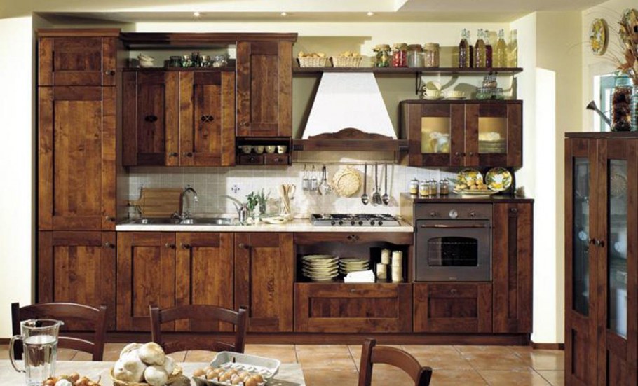 Кухонный гарнитур в стиле Кантри