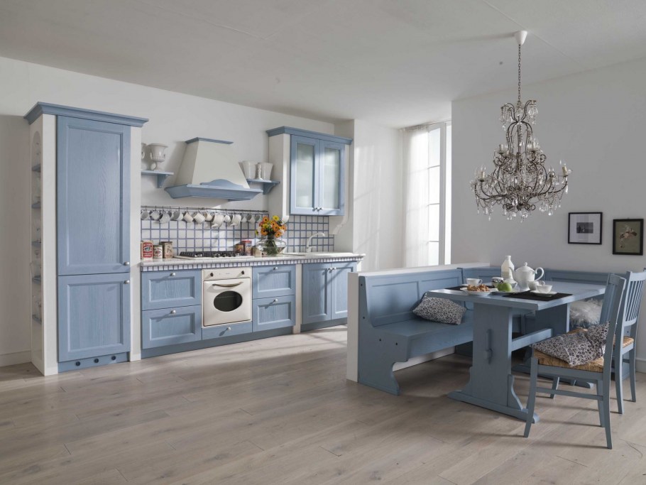 Голубая кухня Прованс Антарес