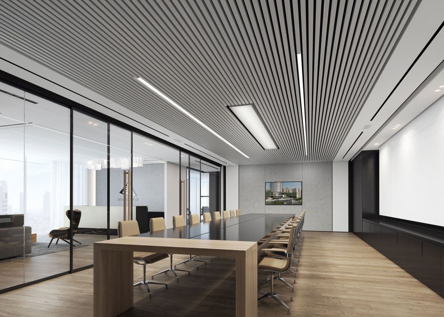 Потолок в офисе