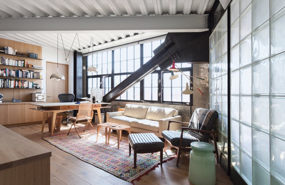 Рабочая зона лофт