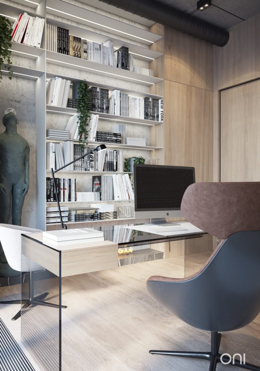 Интерьеры кабинетов адвокатов в стиле лофт