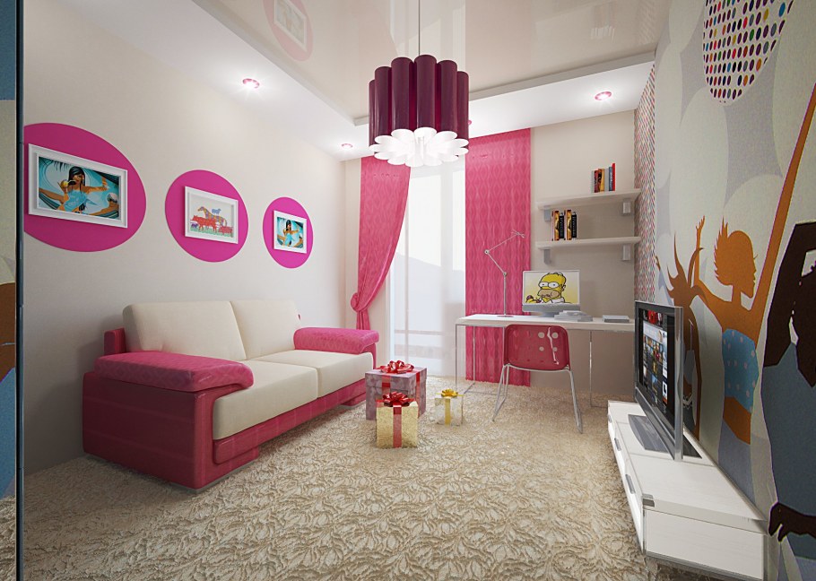 Спальня для девочки 10 лет