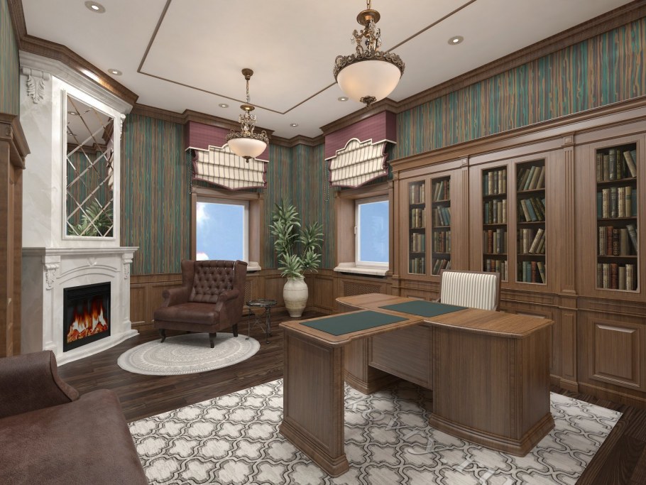 Интерьер кабинета