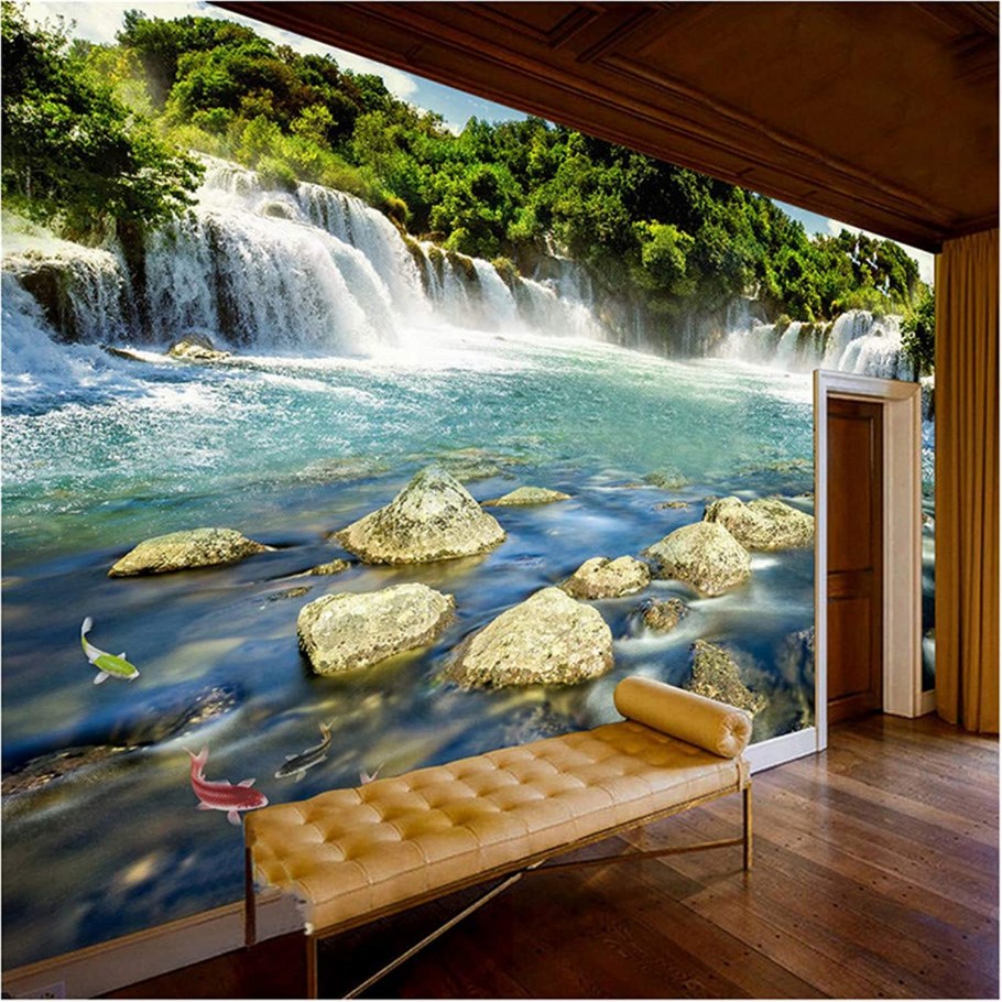 Панно водопад