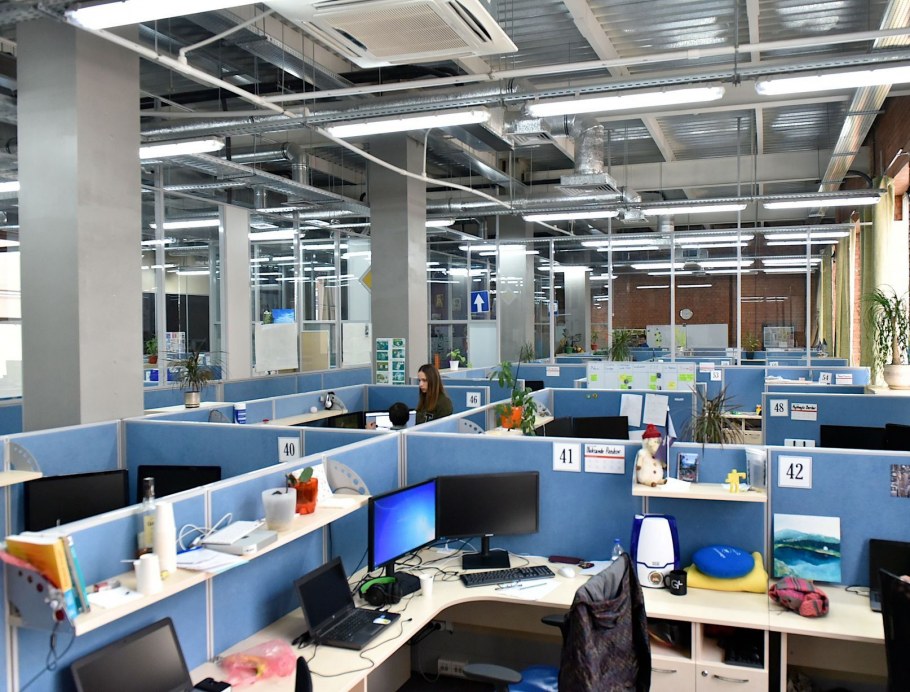 Офис опен Спейс