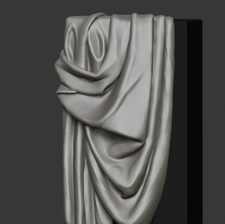 Драпировка из ткани