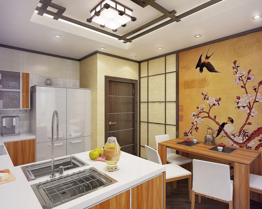 Японский стиль в интерьере