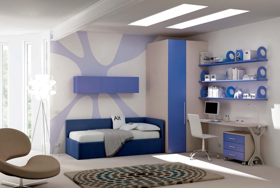 Дизайнерские комнаты для подростков мальчиков