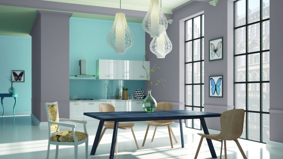 Стильные цветовые решения для стен 2-21