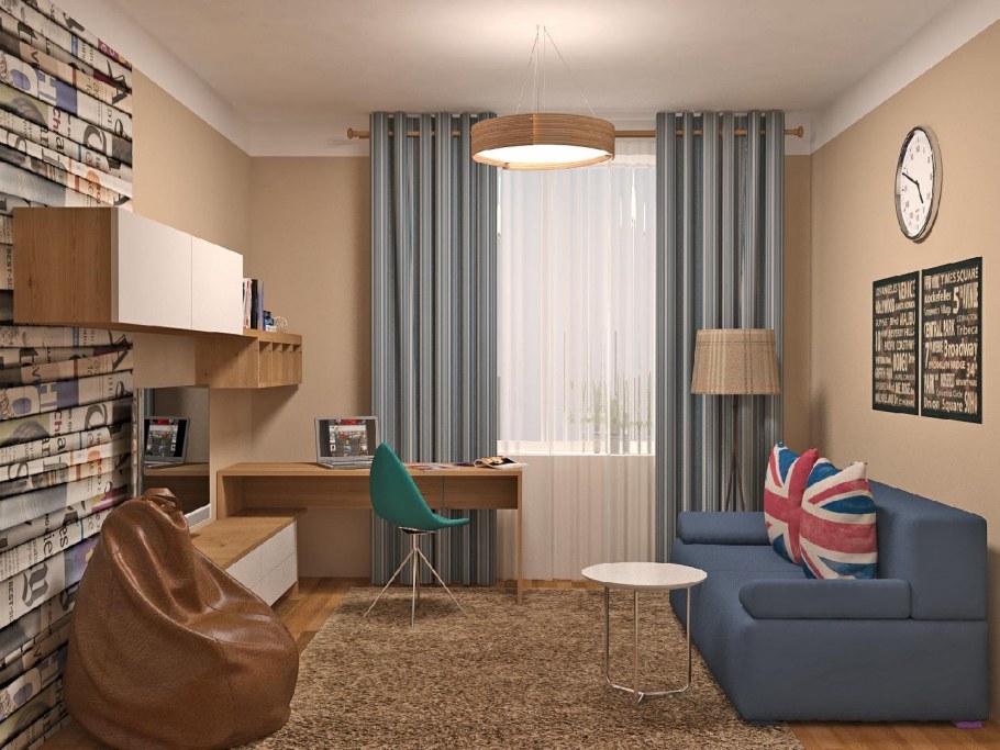 Нюдовая комната для подростка