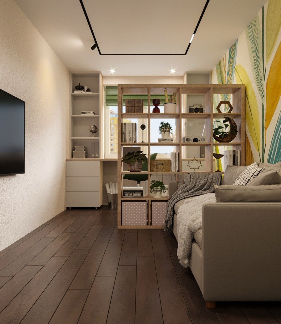 Зонирование детской для подростка