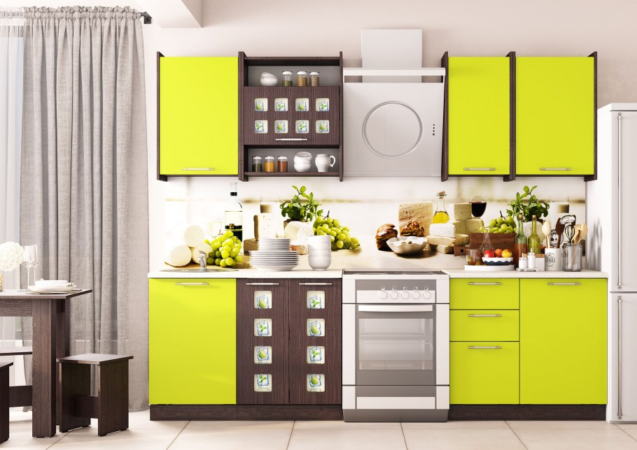 Кухонный гарнитур "Легенда-16" - 1,5м (МФ ваша мебель)