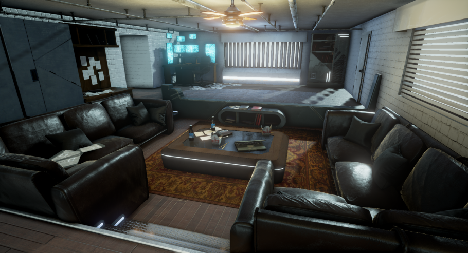 Deus ex интерьер