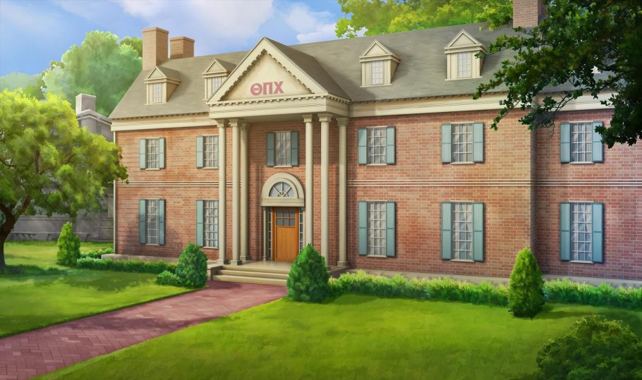 Особняк в стиле аниме