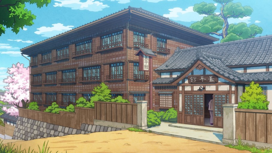 Японский дом из аниме