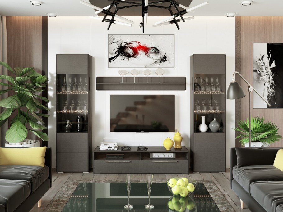 Стенка модульная Наоми ГН-208.106