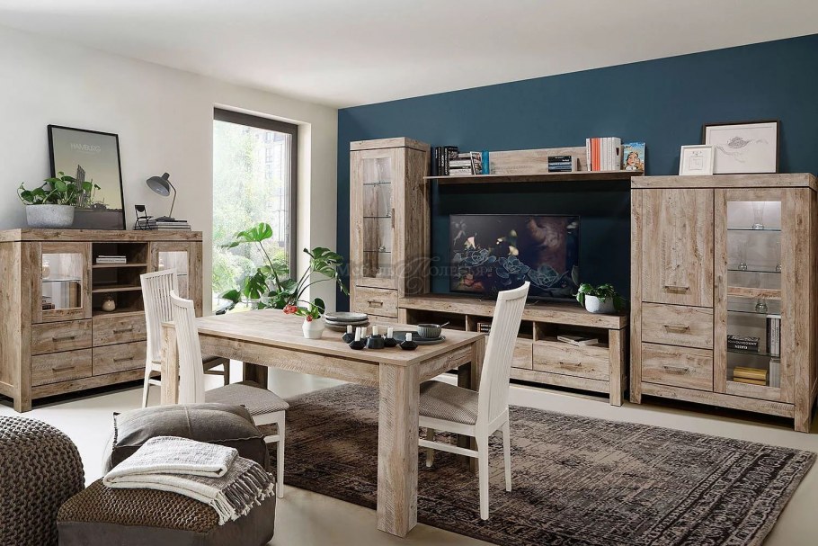 Гостиная Гранде дуб Юкон