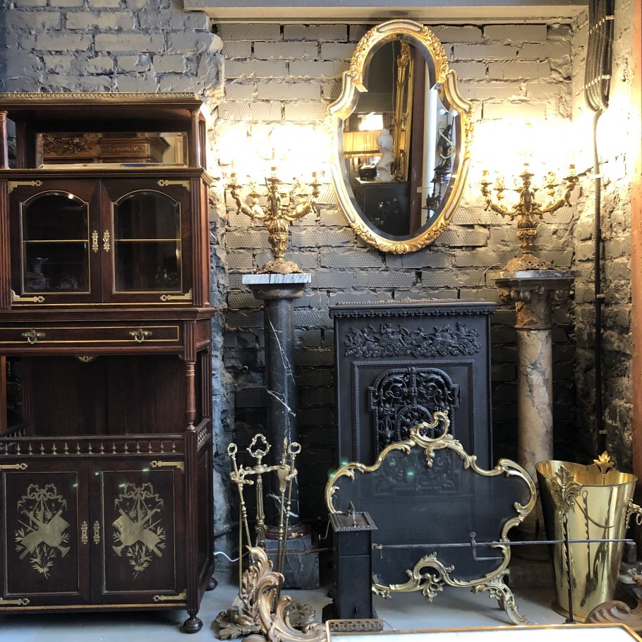 Диван в стиле Индастриал лофт