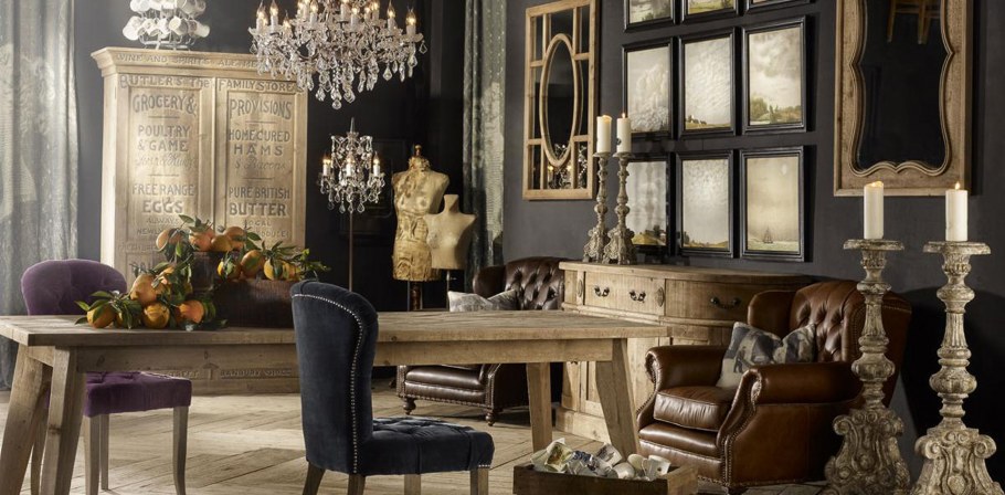 Квартира в старинном стиле