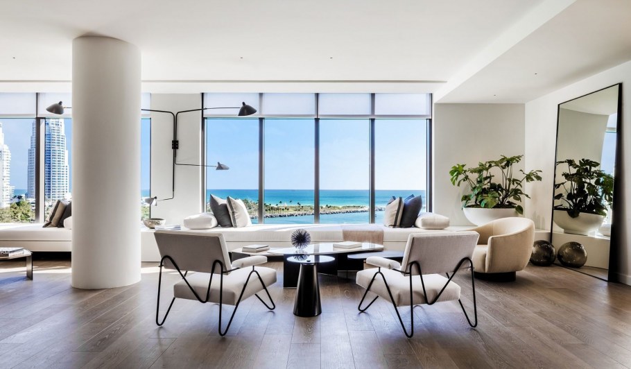 Дом в Майами интерьер