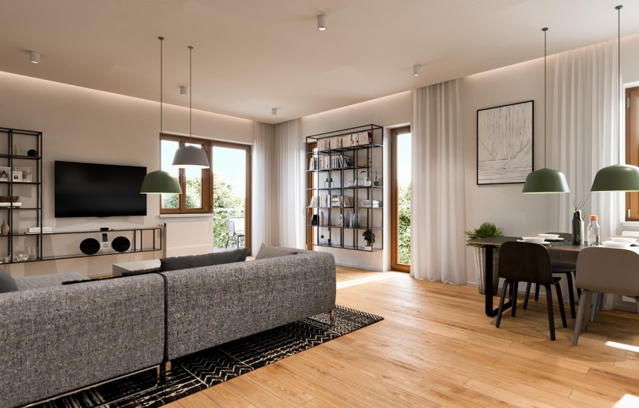 Просторная квартира