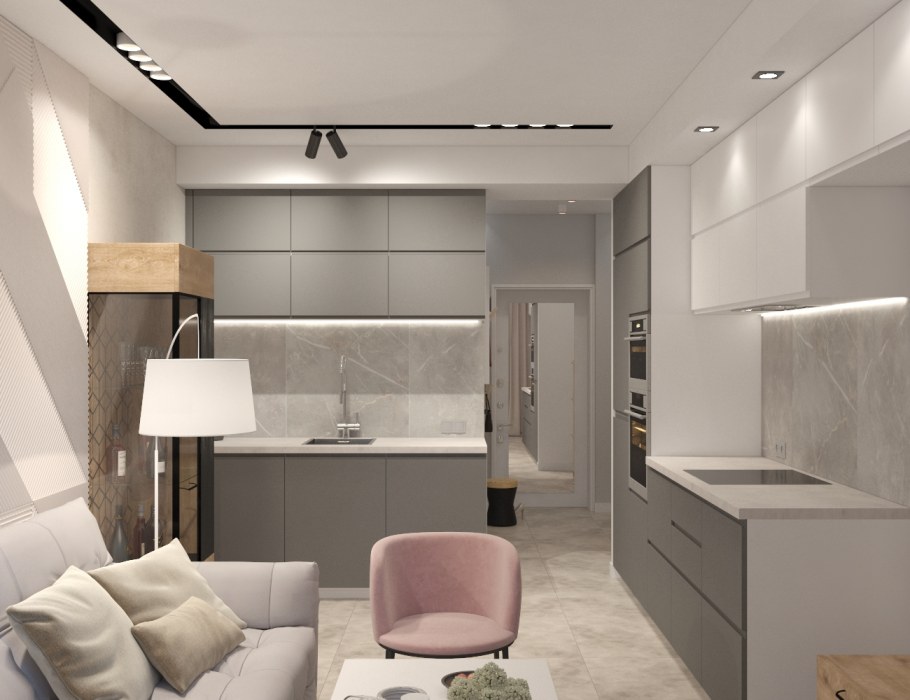 Планировка 50 кв м