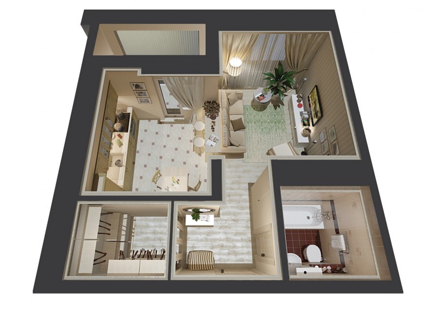 Дизайнпроект инерьера