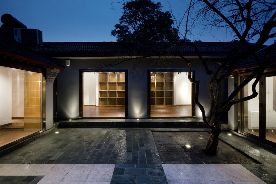 Китайский дом с внутренним двором