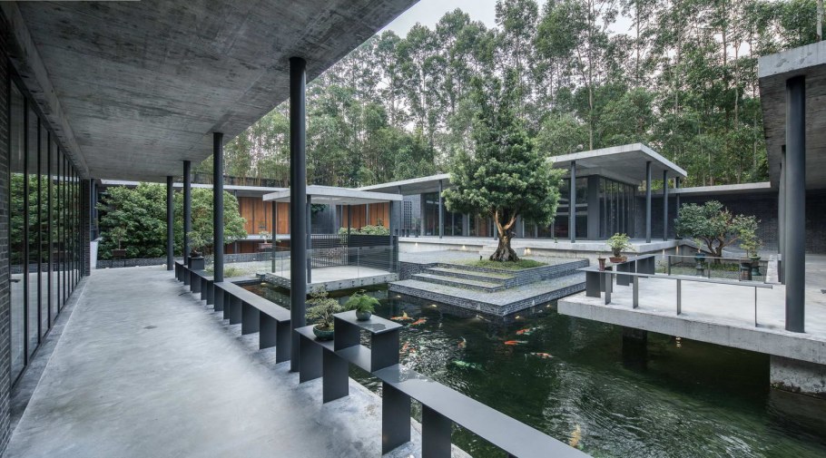 Китайский дом с внутренним двориком