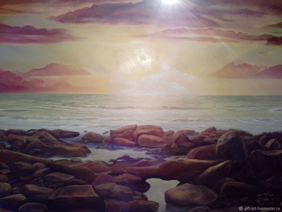 Морской пейзаж декорация