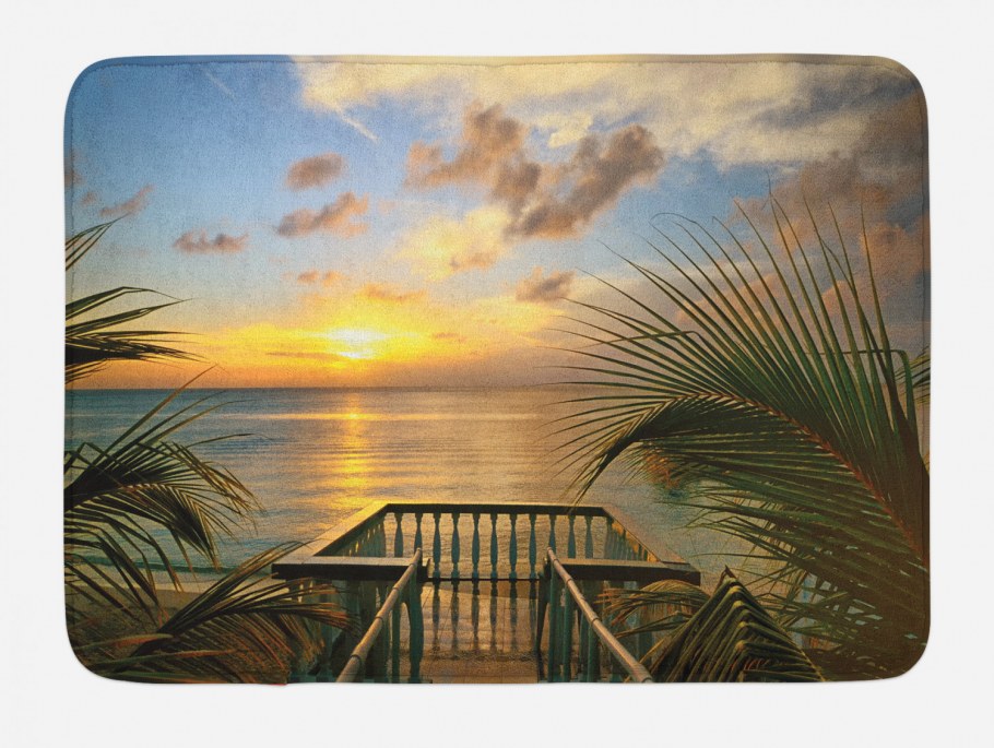 Терраса фотообои закат