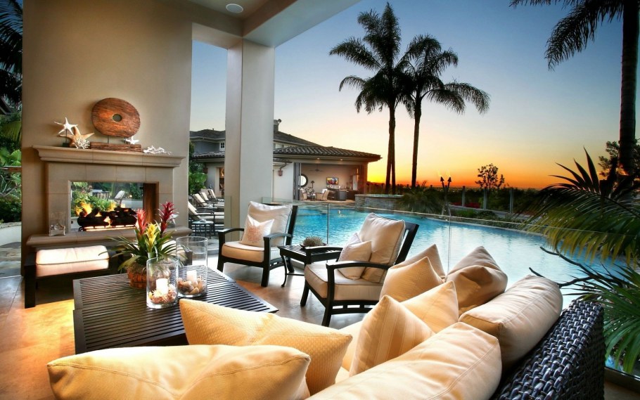 Фотообои в интерьере