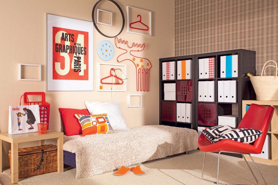 Постеры в интерьере подростковой комнаты