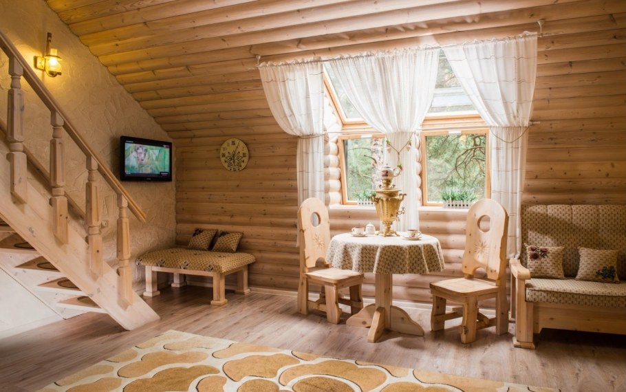 Интерьер русская изба русский Терем