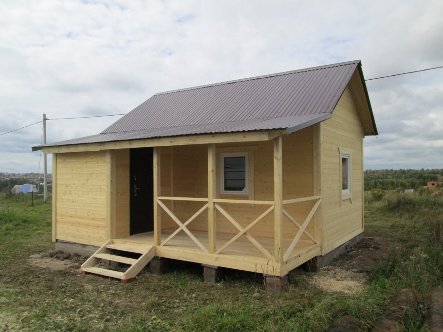 Деревянный дом эконом класса