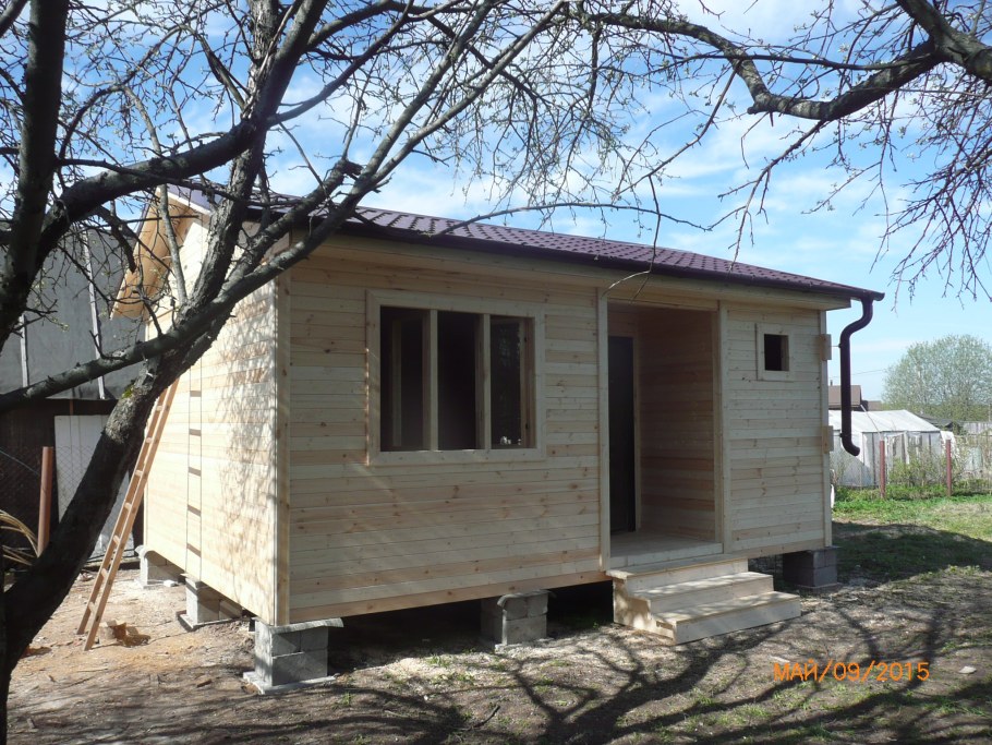 Дачный домик 3 на 4
