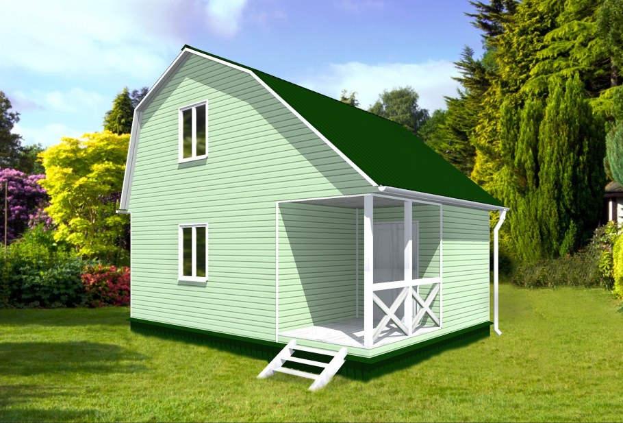 Проекты дачных домиков