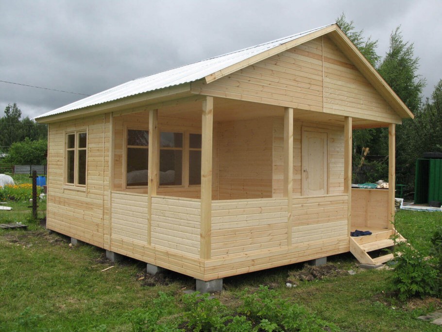 Советский каркасно-щитовой дом