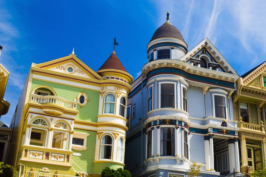 Викторианский дом Сан Франциско