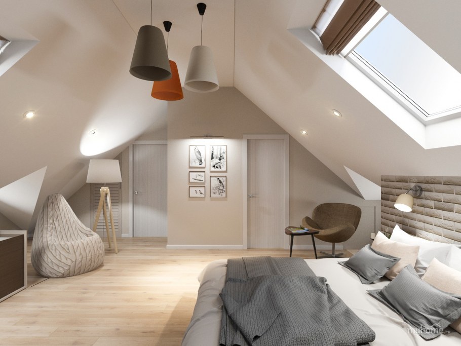 Таунхаусы с мансардным этажом